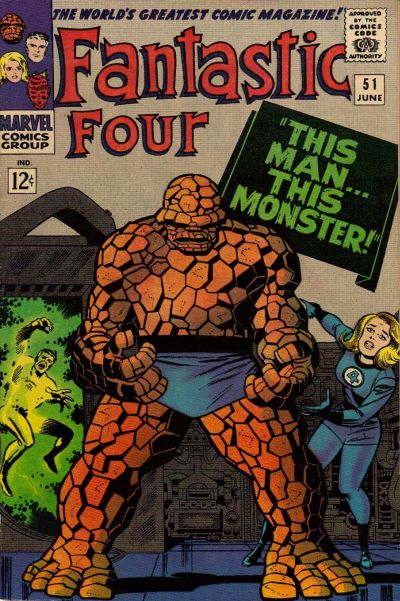 Photo:  Fantastic Four 51, June 1966